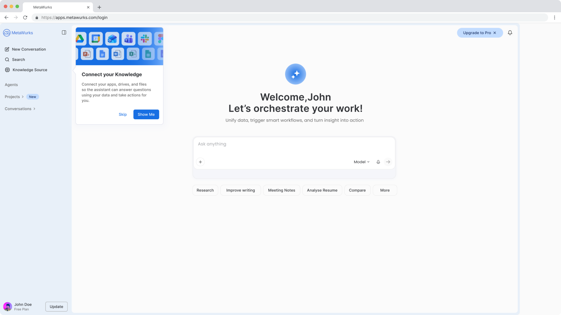 Metawurks app preview